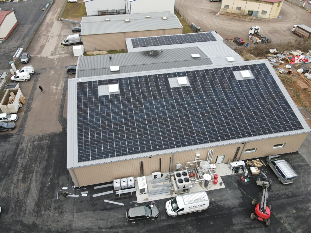 Toiture photovoltaïque fromagerie