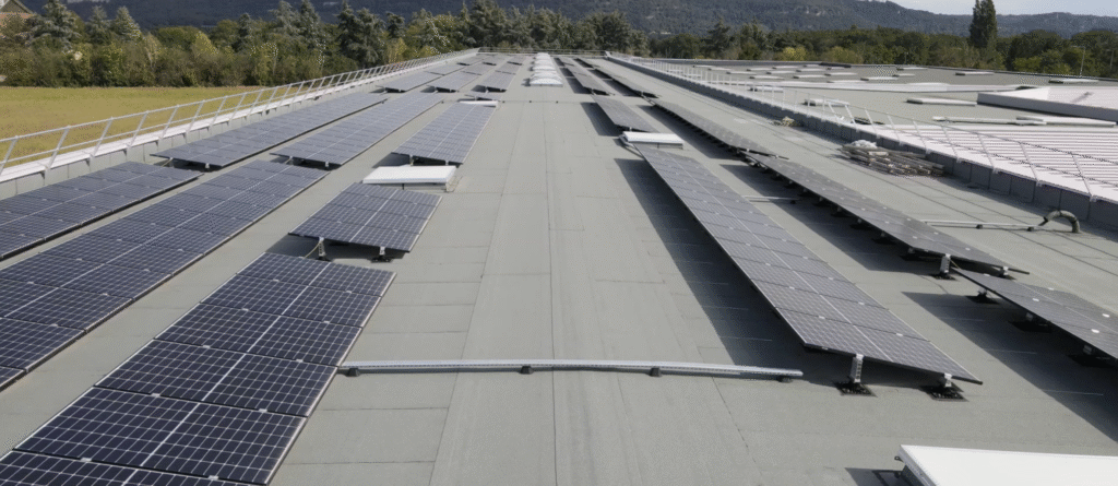 panneaux solaire sur toiture